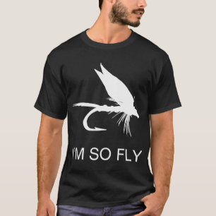 Camiseta Presente de Haste de Pescadores de Peixes de Pesca
