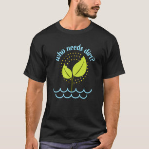 Camiseta Presente de Hidroponia de Jardinagem Interna Horti