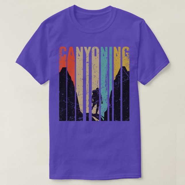 Camiseta Presente de Hiker do Montanhista de Canyoning (3) (Frente do Design)