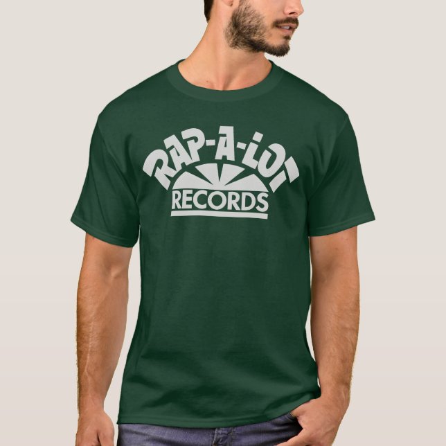 Camiseta Presente de Hip Hop da RAP A LOT Records (Frente)