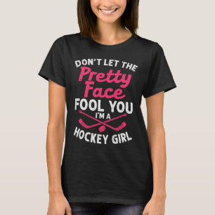 Camiseta Presente De Hóquei No Gelo Para Mulheres Crianças