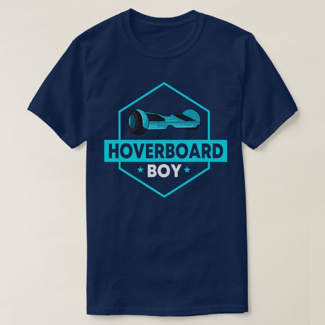 Camiseta Presente de Hoverboard para Boy Kids Hover Conselh (Frente do Design)