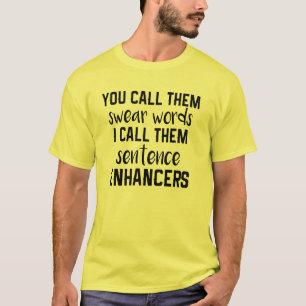 Camiseta Presente de humor linguístico Eu os chamo de Melho