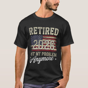 Camiseta Presente de Humor para Aposentadoria 2025 para Hom