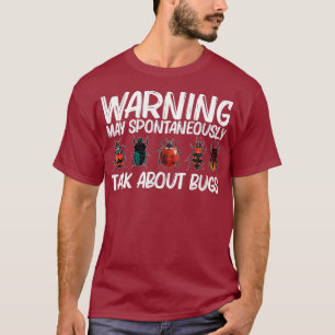 Camiseta Presente De Inseto legal Para Homens Mulheres Caça