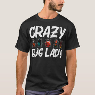 Camiseta Presente De Inseto legal Para Mulheres Caçador De