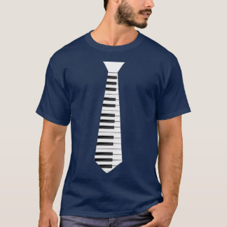Camiseta Presente de Instrumento Legal de Costume de Piano
