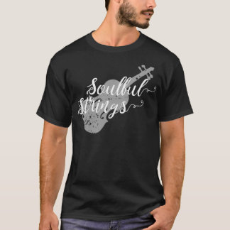 Camiseta Presente de instrumentos de violino violino 5