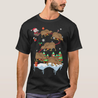 Camiseta Presente de inverno de Kiwi neozelandês