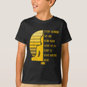 Camiseta Presente de Ioga Meditação Buda Professor de Ioga