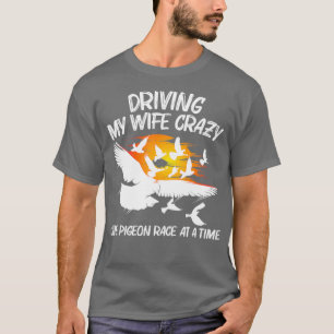 Camiseta Presente De Itinerância De Pombo Para Homens, Vovô