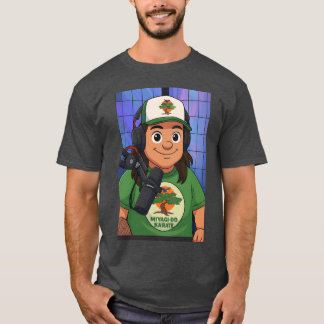Camiseta Presente de Karate Anime MiyagiDo
