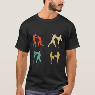 Camiseta Presente de Kickboxing estilo retrô Clic para Home