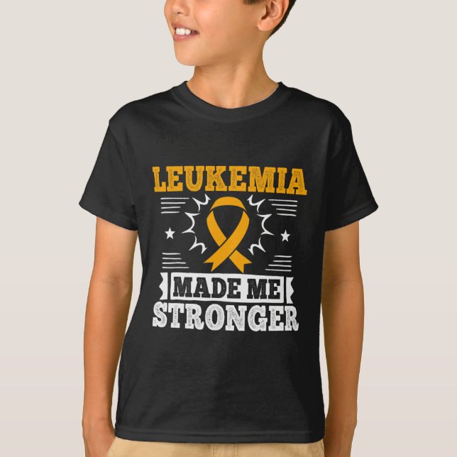 Camiseta Presente de Leucemia Aguda para Doentes com Leucem (Frente)