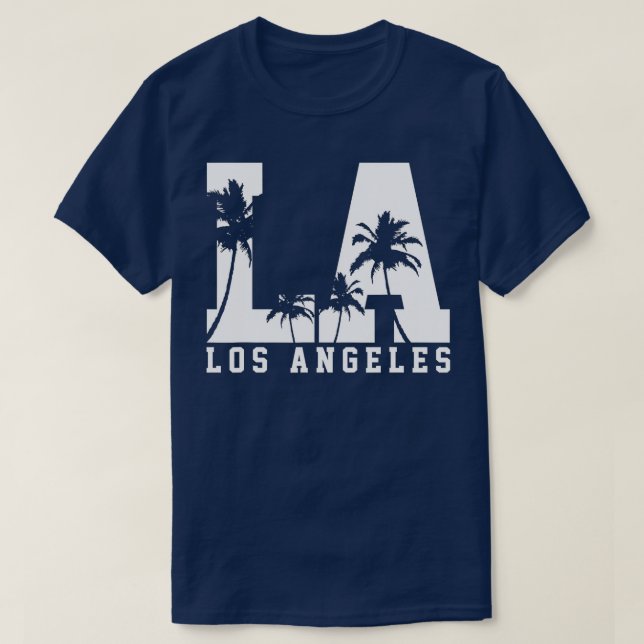 Camiseta Presente de Los Angeles LA California (1) (Frente do Design)