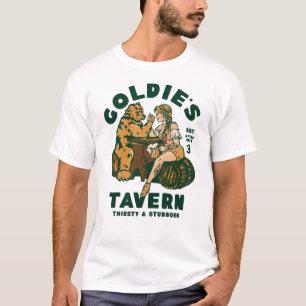 Camiseta Presente de Luta do braço de Goldie