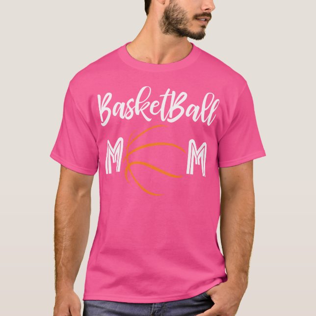 Camiseta Presente De Mãe De Basquete Para Mães (Frente)
