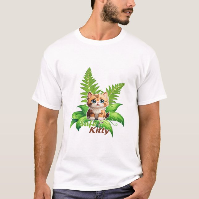 Camiseta Presente de Mãe de Planta com Samambaia de Boston  (Frente)