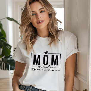Camiseta Presente de Mãe Modo Todos os Dias