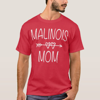 Camiseta Presente de Malinois Mãe Fofa Malinois Belga Mãe P