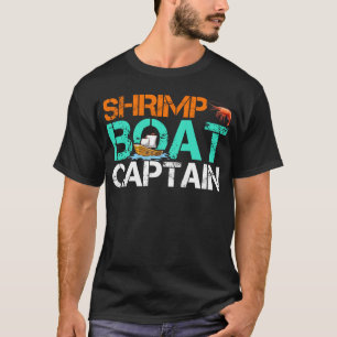 Camiseta Presente de mariscos do Capitão Funny Barco