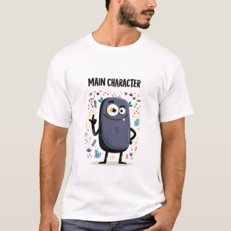 Camiseta Presente de Mascote Alien Divertido Personagem Pri
