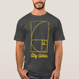 Camiseta Presente de matemática de Geek engraçado para Ouro