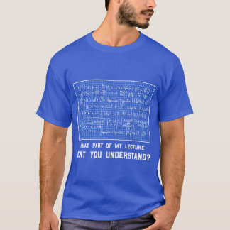 Camiseta Presente de matemática matemático escola CDF prese