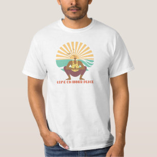 Camiseta Presente de Meditação Yoga