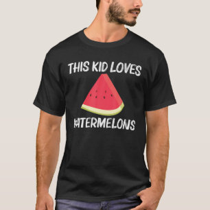 Camiseta Presente De Melancia legal Para Crianças Fruta De