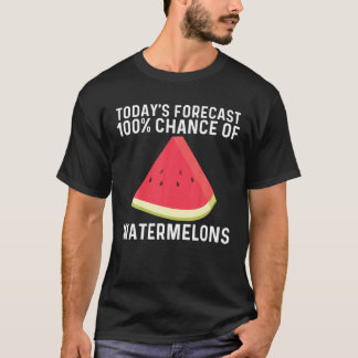 Camiseta Presente De Melancia legal Para Homens, Fruta Verm