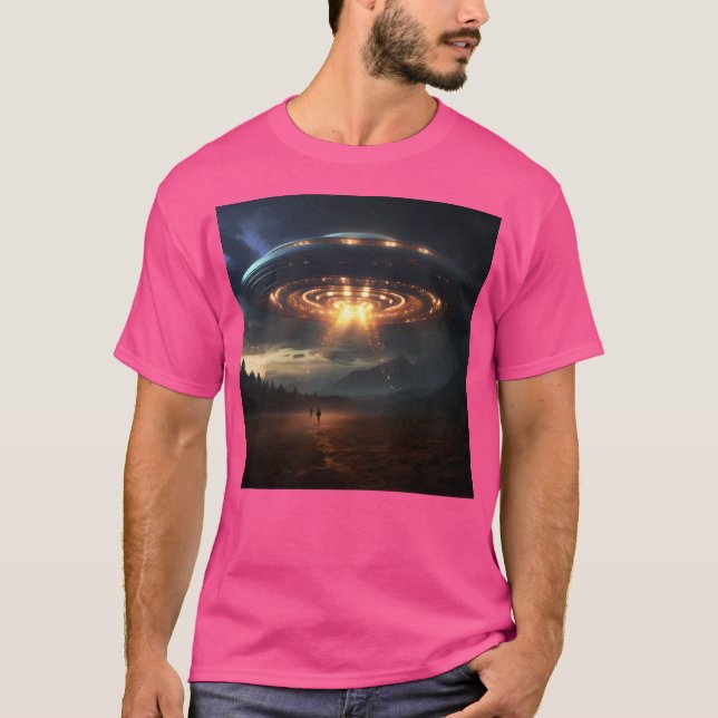 Camiseta Presente de Meme de Gato Alien Funny de Cérebro Po (Frente)