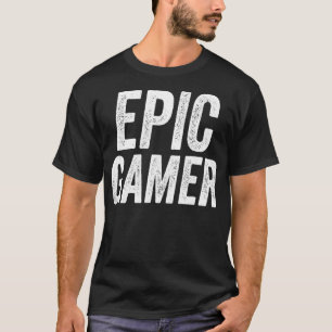 Camiseta Presente de Memória Engraçado Epic Gamer Online Pr