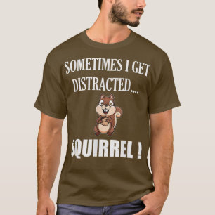 Camiseta Presente de memória SQUIRRELAnimal de zoo DISTRACT