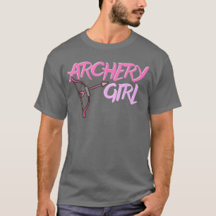 Camiseta Presente de Menina de Arquearia Fofa Arco Flecha F