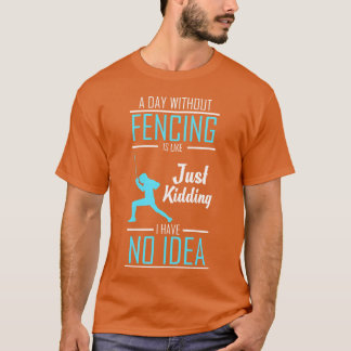 Camiseta Presente de menina Esgrima de Sabre Esportivo