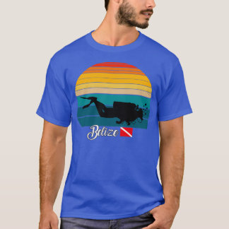 Camiseta Presente de mergulho em Belize Scuba