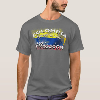 Camiseta Presente de missão LDS da Colombia Barranquilla Mo