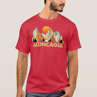 Camiseta Presente de montanha Aconcagua