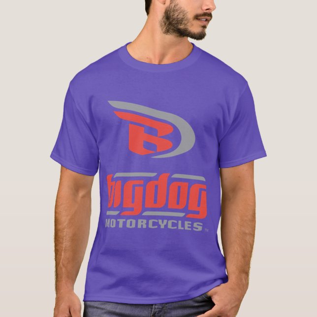 Camiseta Presente de Moto Big Dog (Frente)