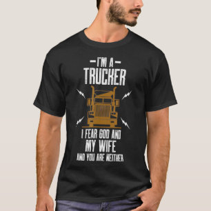 Camiseta Presente de Motorista de Caminhão de Viagem Engraç