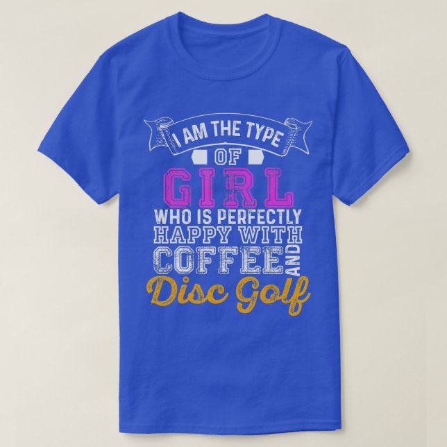 Camiseta Presente de Mulher Perfeita de Golf Disco (Frente do Design)
