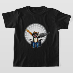 Camiseta Presente de Música Animal Engraçado Legal Dançar