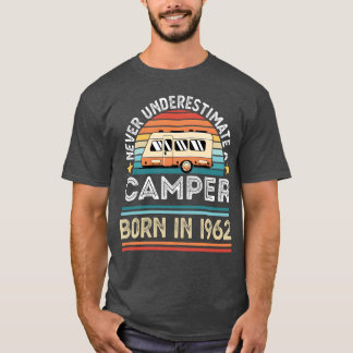 Camiseta Presente de música de acampamento para aniversaria