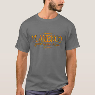 Camiseta Presente de Música de Violão Espanhol Flamenco