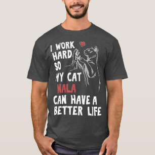 Camiseta Presente de Nala Cat Lover Feline