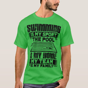 Camiseta Presente de Natação 6