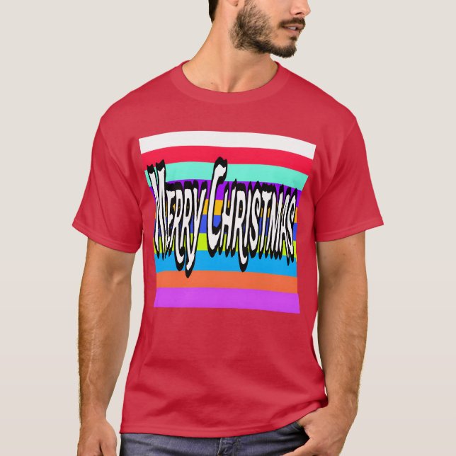 Camiseta presente de Natal (Frente)