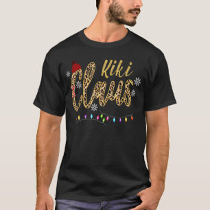 Camiseta Presente de Natal amigo Kiki Claus vintage