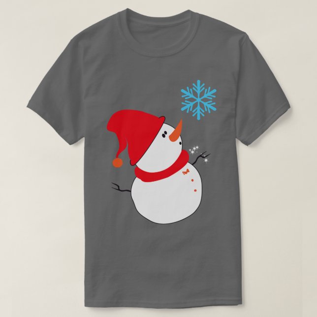 Camiseta Presente de Natal bonito (Frente do Design)